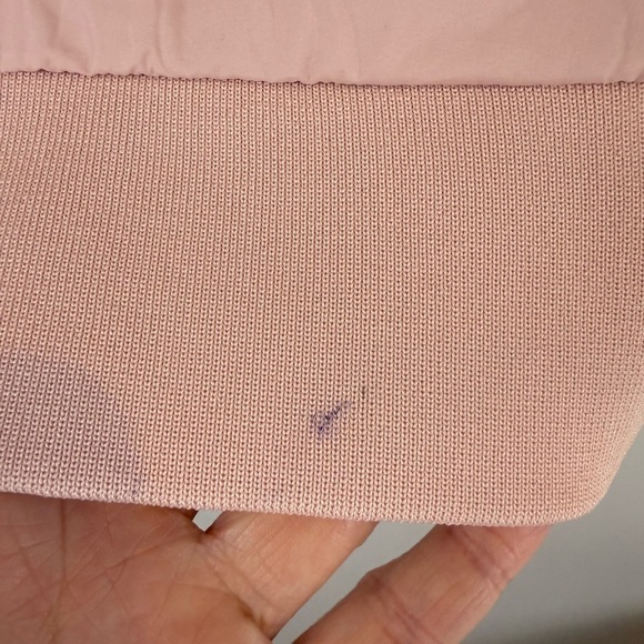 SAVE THE DUCK Refy Light Puffer Bomber jacket Pink Size 2X - Picture 5 of 14